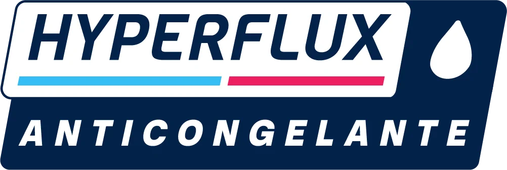 HyperFlux Logo - Tecnología líquida de alto rendimiento