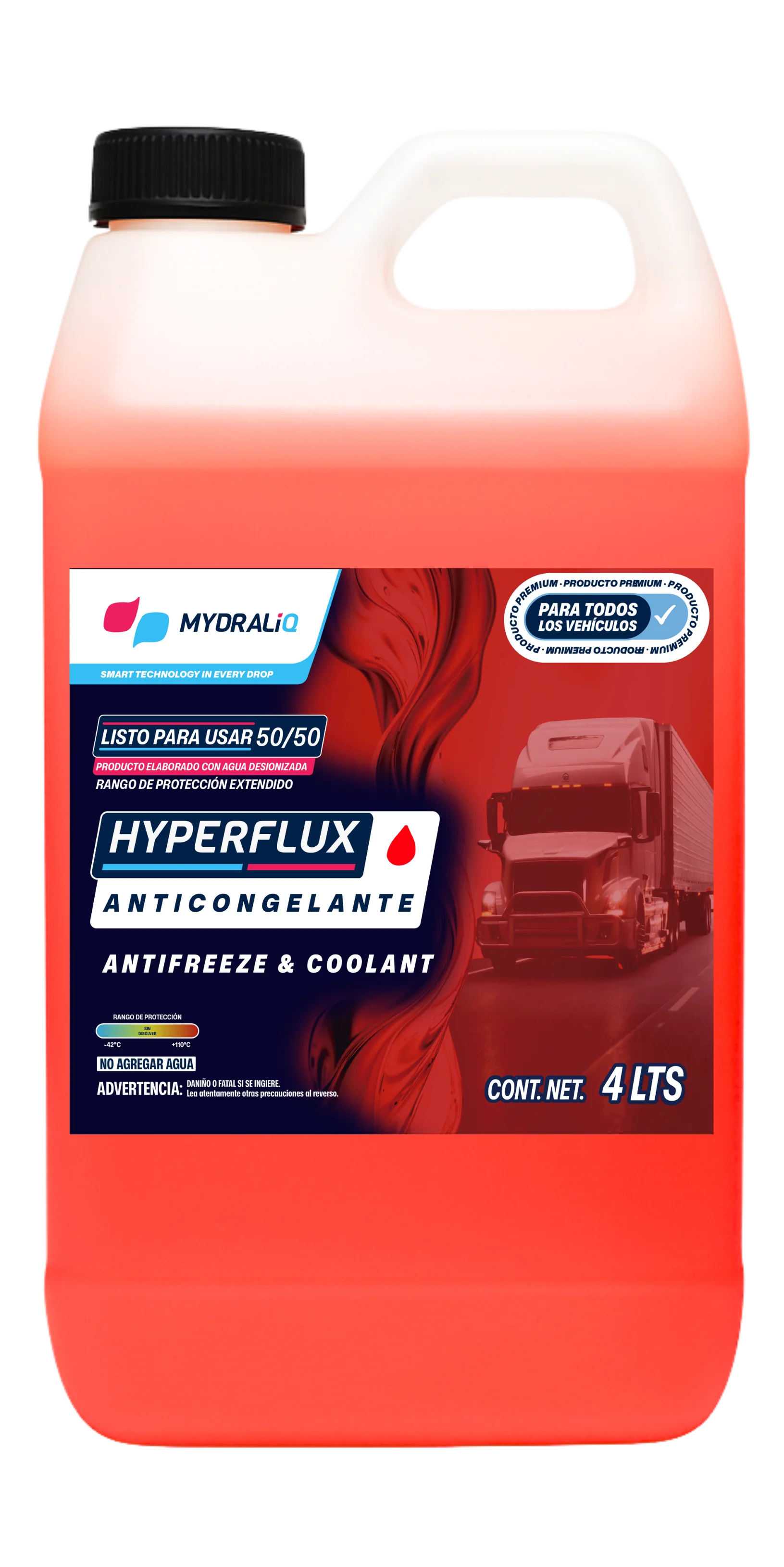 50/50 Servicio Pesado en presentación de 4l